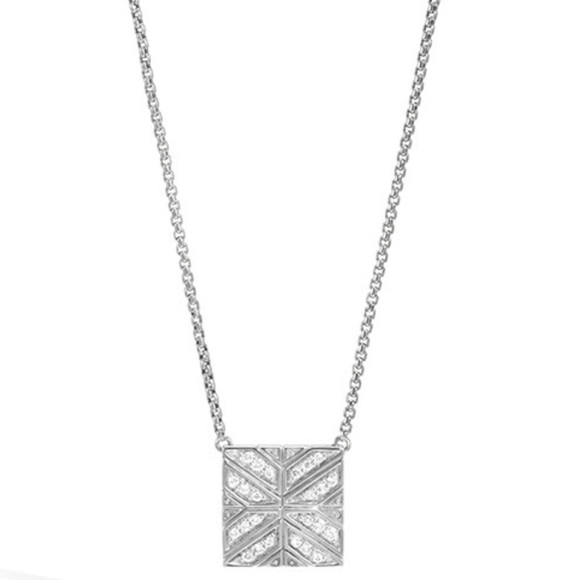 JOHN HARDY
Modern Chain Diamond Square Pendant Necklace - Picture 2 of 9